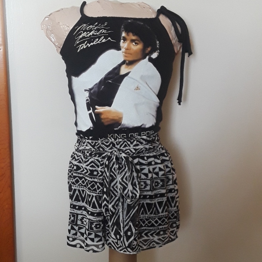 Michael Jackson Romper Handmade